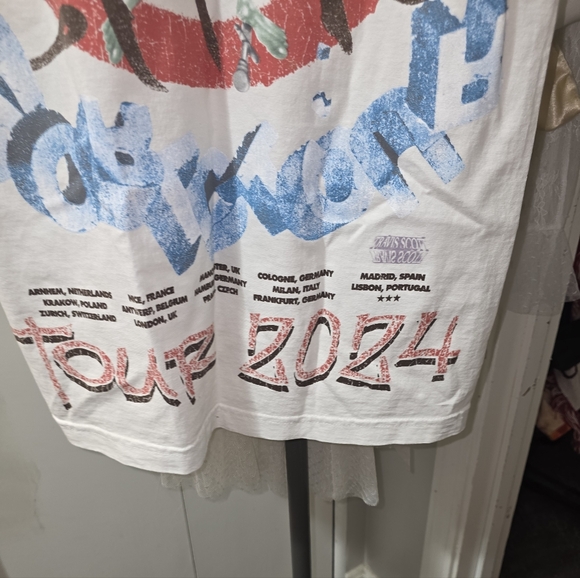 - Travis Scott Utopia Circus Maximus 2024 Tour III Tee White Small. NWOT - Picture 5 of 6